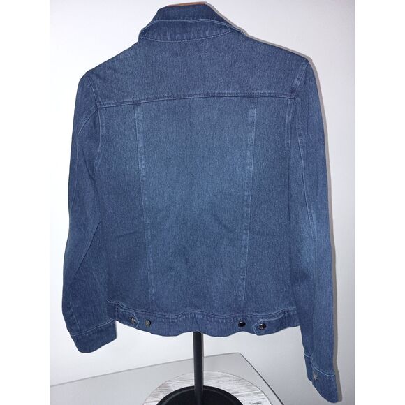 BANDELINO, Denim/Jean Jacket, Woman Size Small - Picture 3 of 5